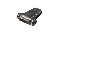 Goobay Hdmi/Dvi-I-Adapter, Vernickelt, Hdmi, Dvi (24+5), Schwarz