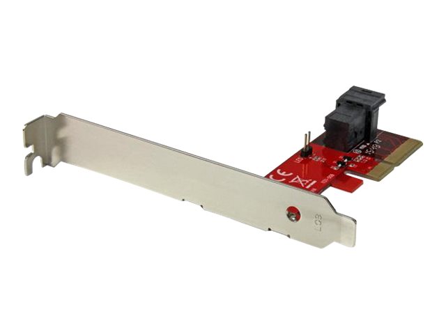 Startech.Com Pci Express X4 Auf Sff-8643 Adapter Für Pcie Nvme U.2 Ssd - U.2 2,5" Nvme Ssd Adapter, Pcie, U.2, Full-Height / Low-Profile, Pcie 3.0, R