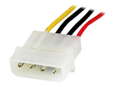 Startech 12In Molex Lp4 Power Extension Cable M/F - 4 Pin Molex Power Connector - 4 Pin Power Extension Cable - Lp4 Power Cable (Lp4powext12) - Forlæ
