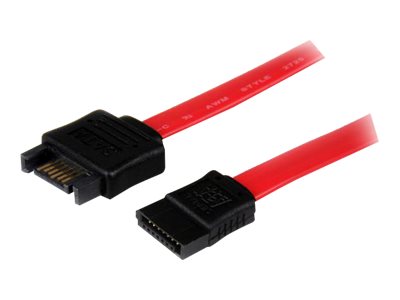 Startech.Com 30Cm Sata-Verlängerungskabel, 0,3 M, Sata Iii, Sata 7-Pin, Sata 7-Pin, Männlich/Weiblich, Schwarz, Rot
