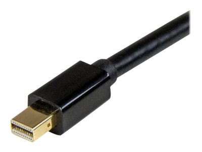 Startech Mini Displayport To Hdmi Adapter Cable - Mdp To Hdmi Adapter With Built-In Cable - Black - 5 M (15 Ft.) - Ultra Hd 4K 30Hz (Mdp2hdmm5mb) - A