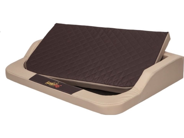Hobbydog L (R1) Medico Standard (Code) Beige With Brown Mattress