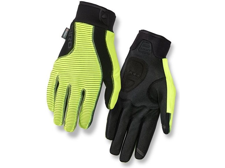 Blaze Men's Cycling Gloves, Black And Yellow Size Xl