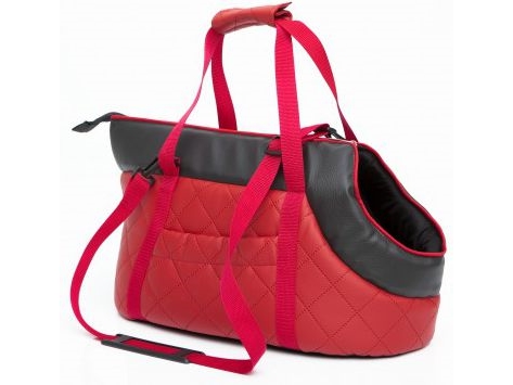 Hobbydog R3 Bag With Red Eco Leather