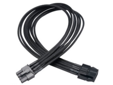 Akasa Flexa V8, 0,4 M, Hanstik, Hunstik, Sort