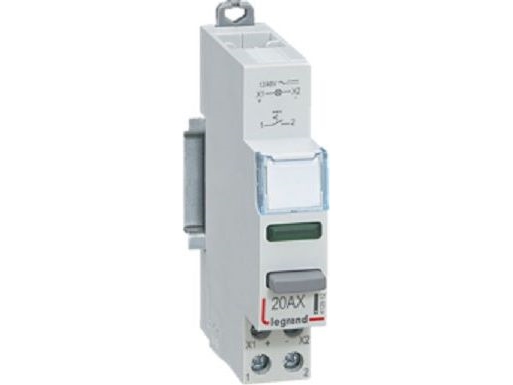 Legrand Bistabiler Modularer Schalter Mit Led-Lampe 1Z 20A 12/48V Ac/Dc Lp441 (412912)