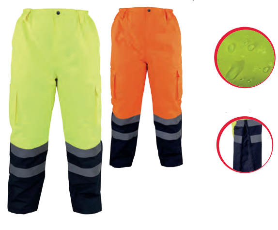 Lahti Pro Vinterbukser Størrelse Xxxl Gul (L4100206)