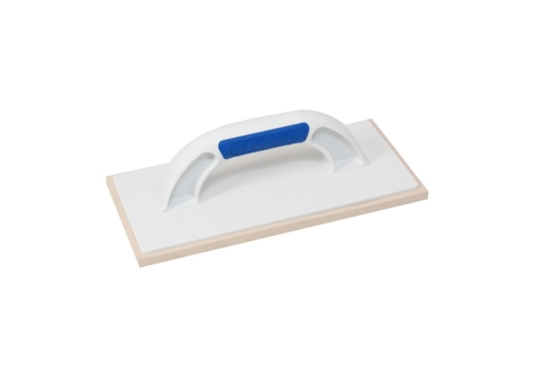 Kubala plastspartel med hvid gummi 140x280mm - 0383