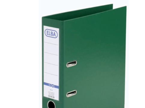 Elba Smart Pp/Pp, 80 Mm, A4, Polypropylen (Pp), Grøn, 570 Ark, 8 Cm, 285 Mm