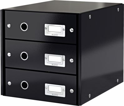 Leitz Opbevaringsboks Click & Store Med 3 Skuffer (10K268a)