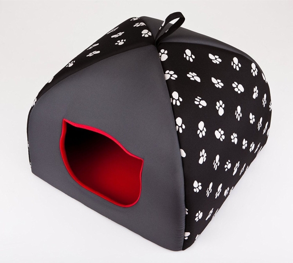 HOBBYDOG Igloo booth - Black with R1 feet