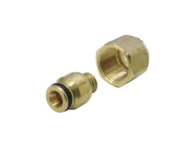 KAN-therm Liitäntäkappale monikerrosputkille 25mm x G1 - 9026.330