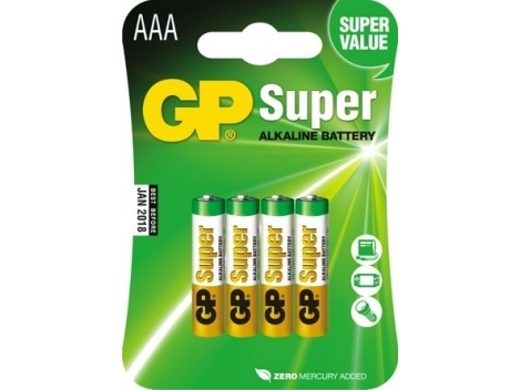 Alkalibatterie Aaa / Lr03 Gp Super Alkaline X5
