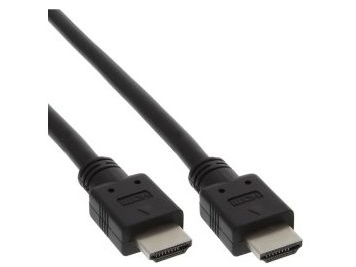 Inline Hdmi - Hdmi 7,5 M Schwarz (17607E)