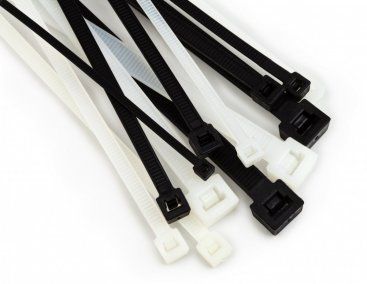 Japro Kabelorganizer Klebeband/Clips Aus Kunststoff Weiß 250X3,6 (856)