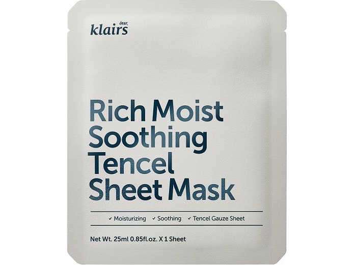 Dearklairs Rich Moist Soothing Tencel Sheet Mask 25Ml