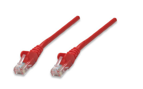 Intellinet Cat6 Utp 5M Red, 5 M, Cat6, U/Utp (Utp), Rj-45, Rj-45, Rød
