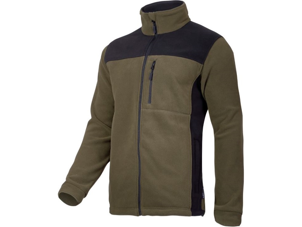 Lahti Pro Fleece sweatshirt grøn/sort størrelse XL (L4011604)