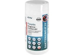 E5 Itseptic Rengørings- Og Desinficerende Klude 100 Stk, Stor Tube 100 Stk (Re02261)