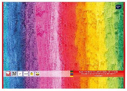 Interdruk Piirustuslohko A3 10k väri 10kpl.