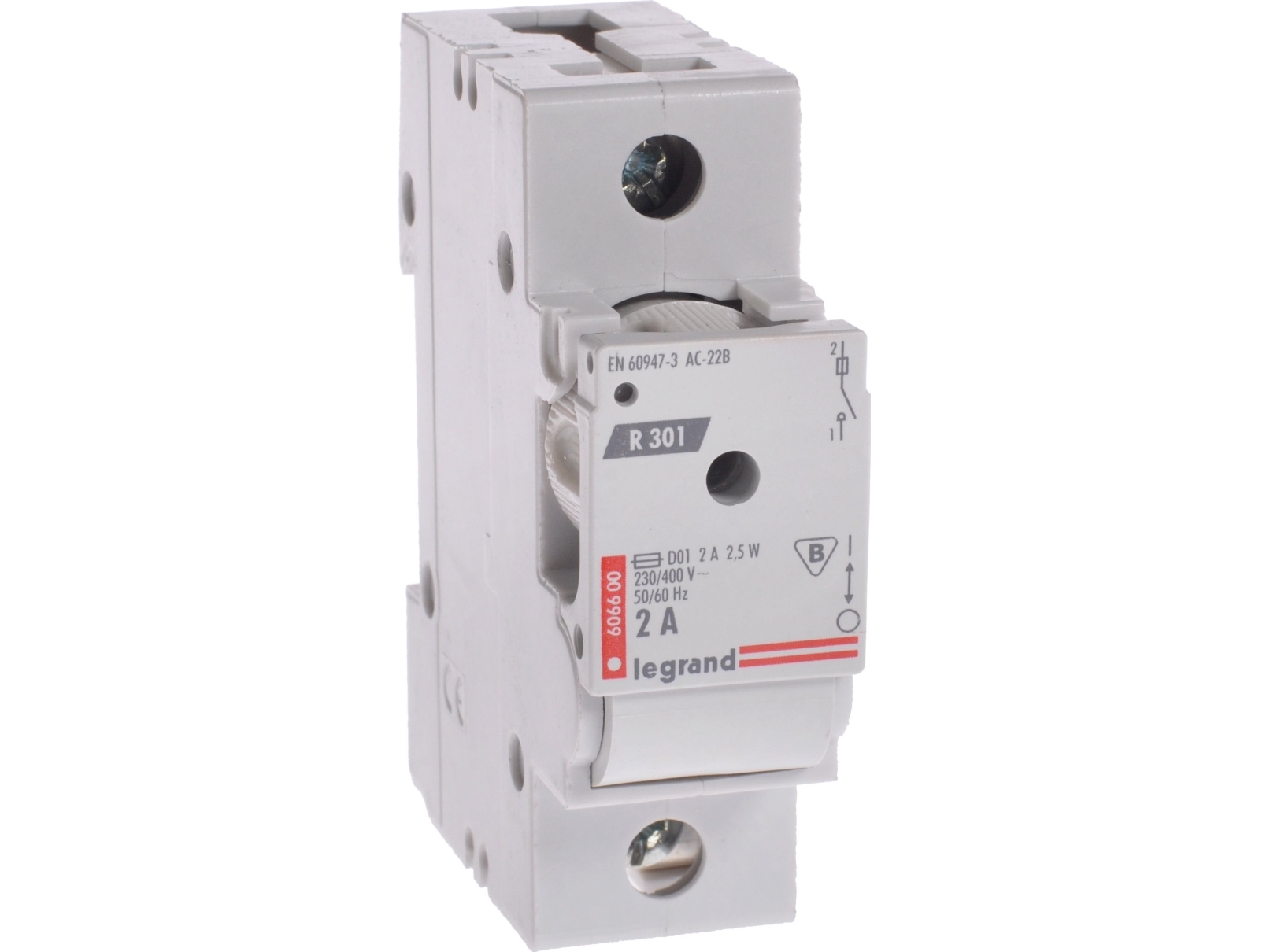 Legrand sikringsafbryder 1P 2A D01 R301 (606600)