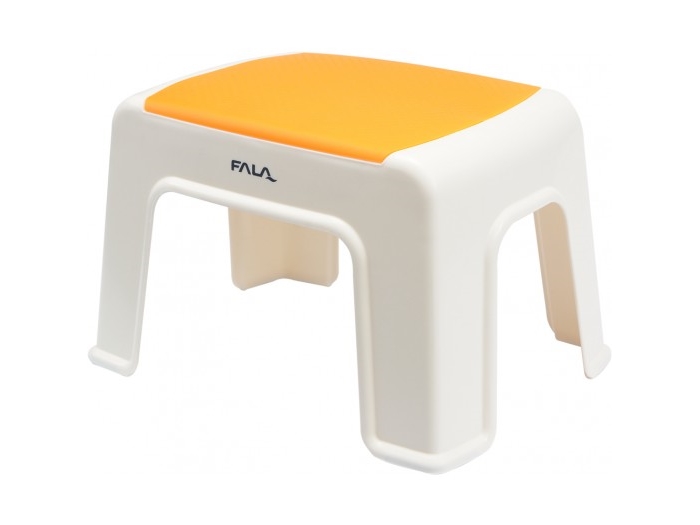 Wave Plastpall 30x20x21cm orange 75916 | VVS Artiklar - Badrum - Toalett hink | GameStuff