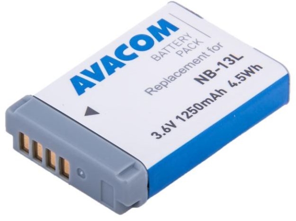 Avacom Akku Für Canon Li-Ion 3,6V 1250Mah (Dica-Nb13-J1250)