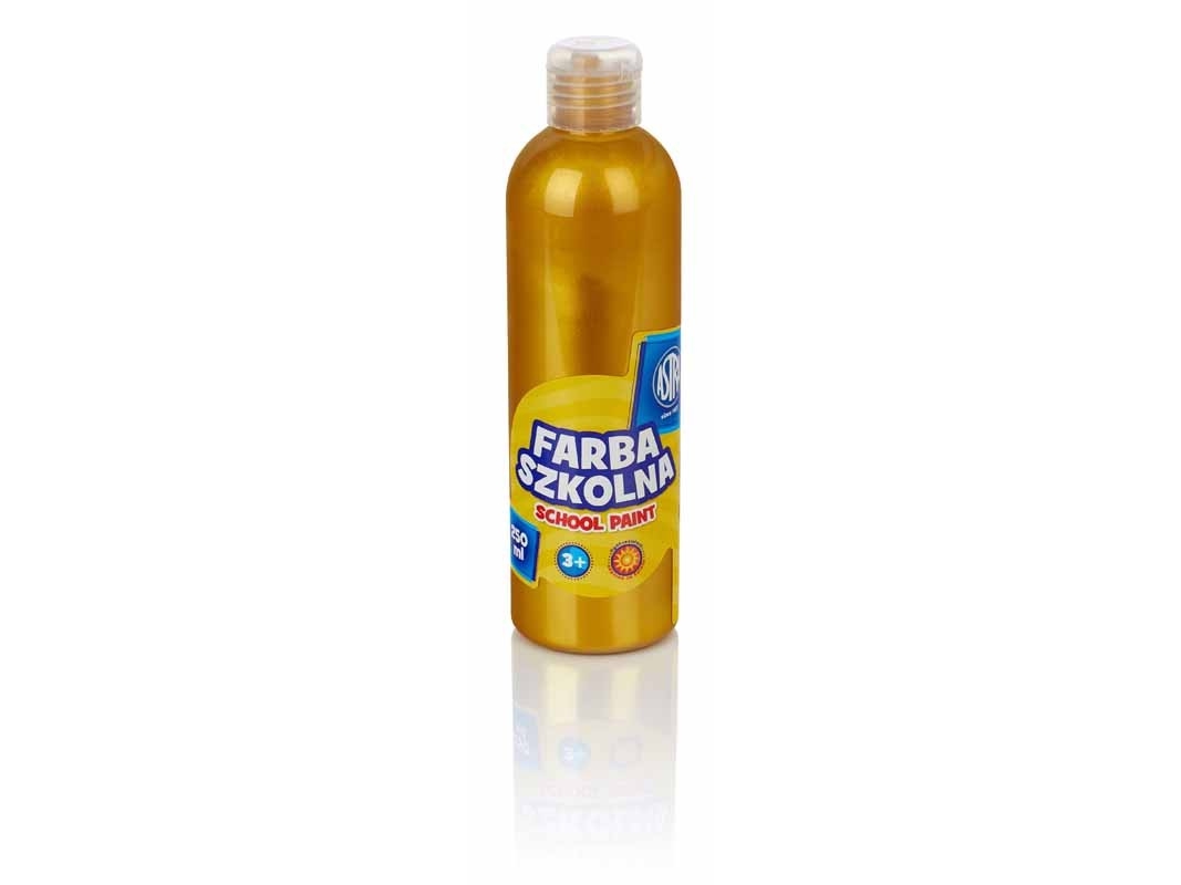 Astra School Paint 250Ml Metallic Gold