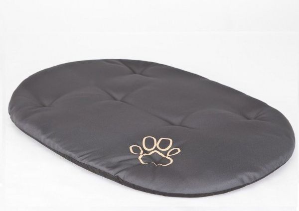 Hobbydog Oval Pillow - Graphite R1
