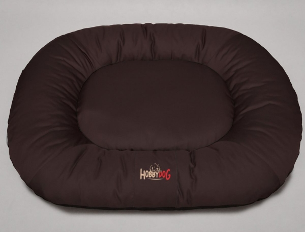Hobbydog Dog Bed Comfort Pontoon - Dark Brown L