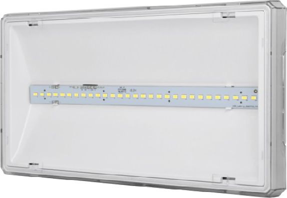 Nødlys EXIT L IP65 ECO LED 3W 340lm 1h enhedig hvid ETL/3W/ESE/PT/WH