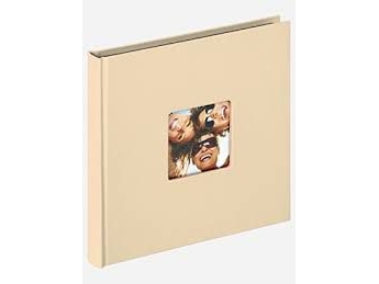 Walther Fun Cream 18X18 30 Black Pages Book Bound Fa199h
