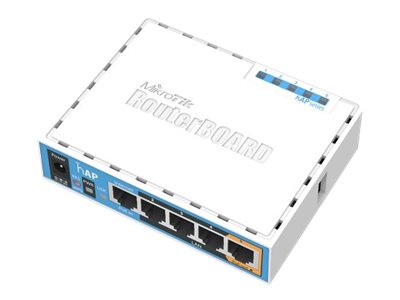 Mikrotik Routerboard Hap - Trådløs Router 4-Port Switch 2,4 Ghz