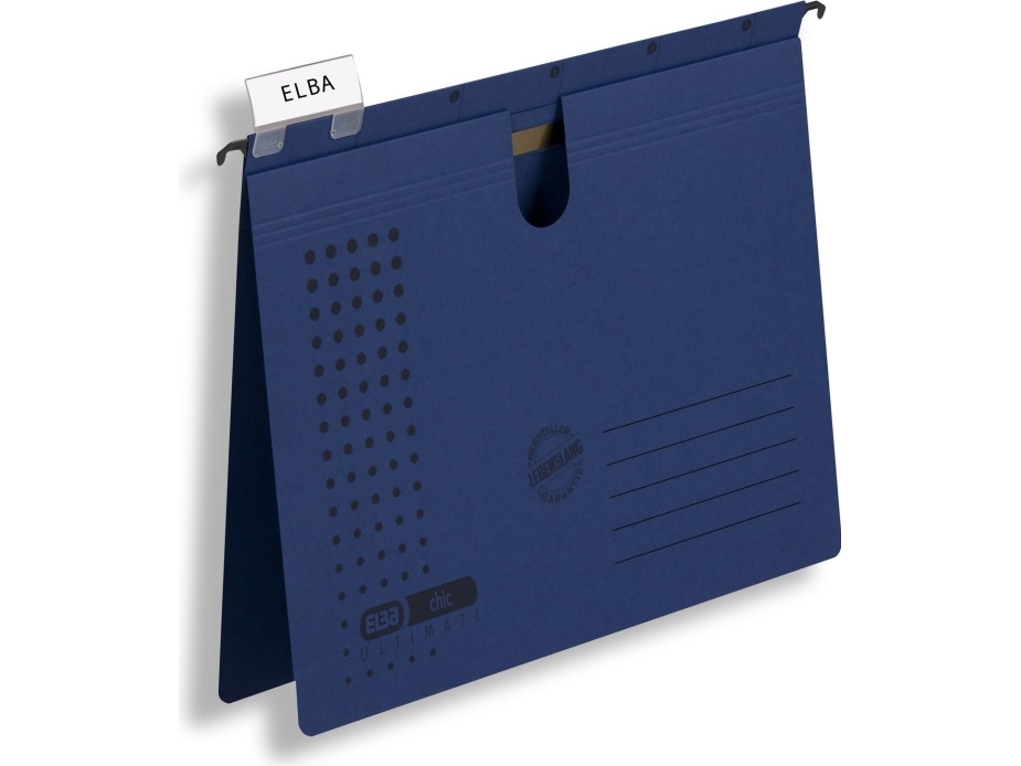 Elba Hæftemaskine Chic Ultimate Din A4 Antracit Kommerciel Hæftning Ekstremt Modstandsdygtig Canson 25 Stk 85741 Az