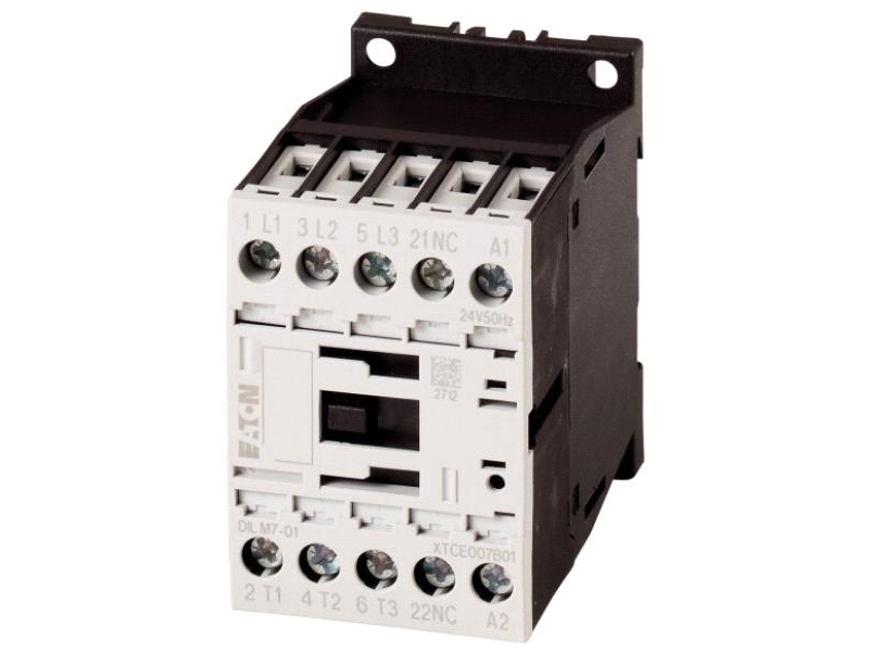 Eaton Dilm9-10(24Vdc) Kontaktor 3 X Afbryder 4 Kw 24 V/Dc 9 A 1 Stk
