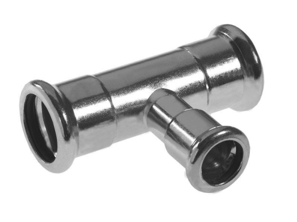 KAN-therm reducerande T-stycke 22x18x22mm stål - 620261.4 | VVS Artiklar - Rör & Kopplingar - VSH FZ | GameStuff