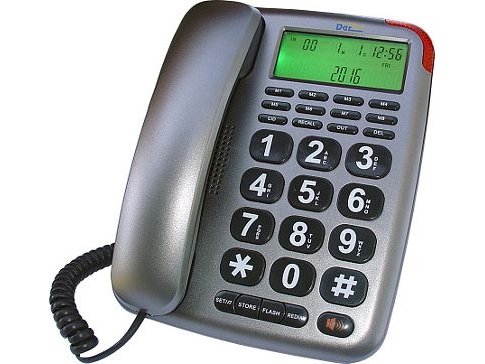 Dartel Lj-290 Festnetztelefon Grau