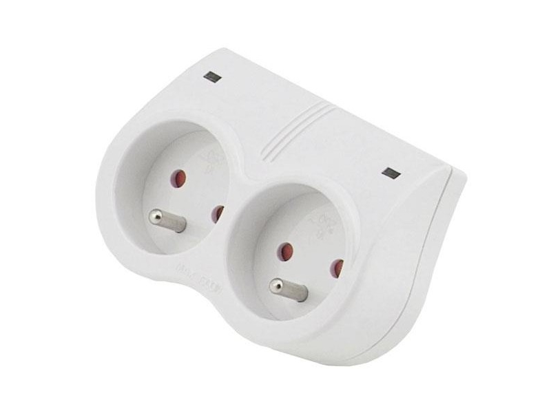 Elgotech Overspændingsbeskytter 2-Stik M./J. Dioder