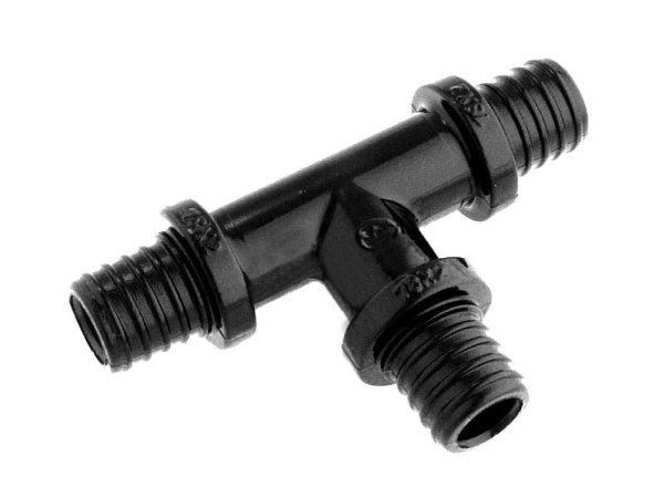 KAN-therm presskoppling PPSU T-stycke 32x4,4/25x3,5/32x4,4 - 9018.520 | VVS Artiklar - Uppvärmning - Tillbehör | GameStuff