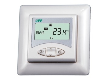 F&F Termostat 230V 16A -5-60°C Ip20 Hvid Rt-825