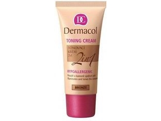 Dermacol Toning Cream 2in1 Brown coloring cream 30ml