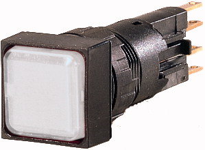 Eaton Signalleuchte Q25lf-Ws/Wb Mit Glühlampe 24V Weiß Flach 089151