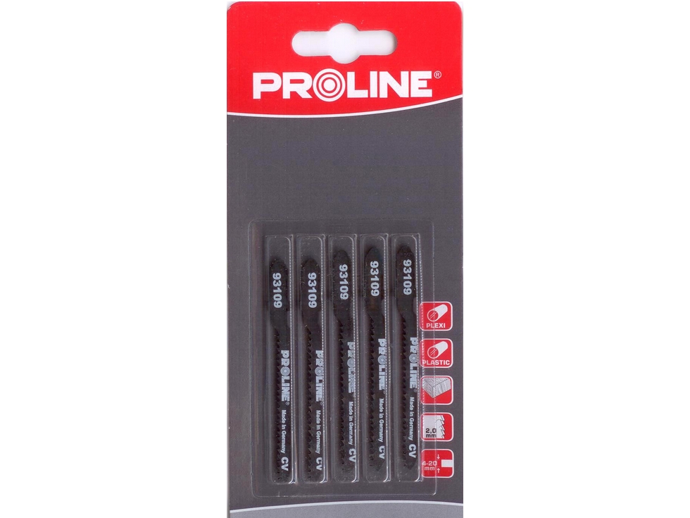 Pro-Line sticksågblad för plexi 50x5 mm typ U 5 st. (93409) | Elverktyg - Tillbehör - Tillbehör till Sticksåg | GameStuff