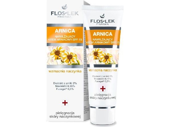 Floslek Pharma Arnica Moisturizing Cream Strengthening The Capillaries 50 Ml