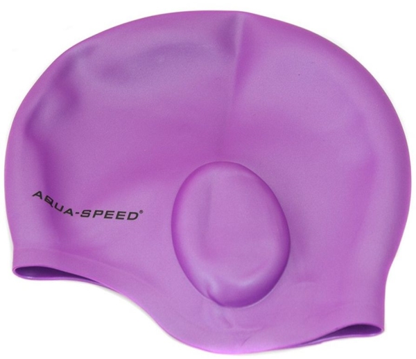 Aqua-Speed Czepek fioletowy senior