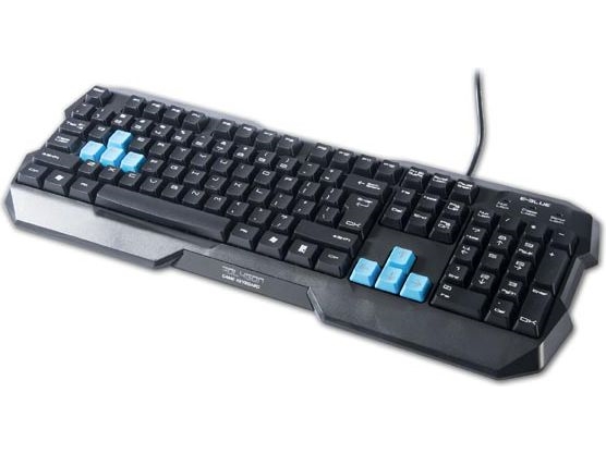 E-Blue Polygon Tastatur, Keine Daten (Ekm075bk)