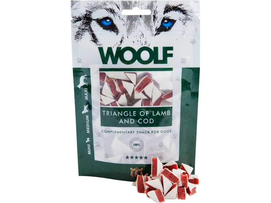 Hundefoder - WOOLF Lam med torsk Hypoallergenic 100g