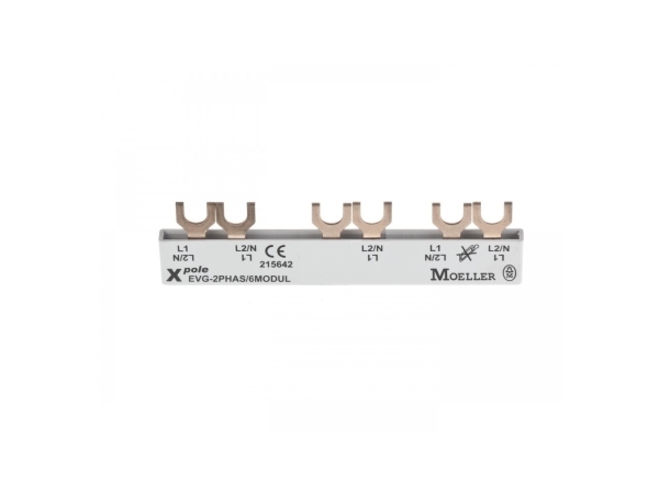 Eaton Electric Gmbh Euro-Vario-Sammelschiene Ie 63A Evg-2Phas/6 (215642)