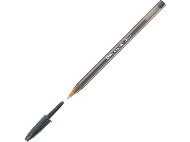 Bic Kulepenn Cristal Large Engangs 1,6 Mm Svart (Bic774)