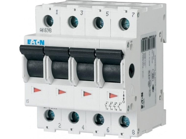 Eaton Trennschalter/Hauptschalter Isolierend Is-20/4 20A 2P 276261